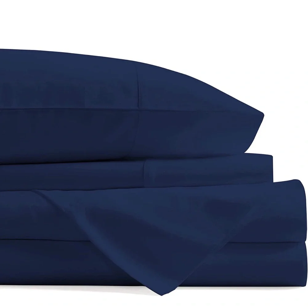 Luxury 100% Cotton 1500 Thread Count Quality Bed Sheet Set
